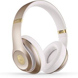 Beats by Dre Studio Over-Ear Headphones - Gold and White